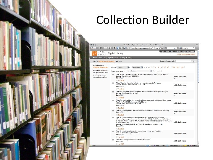 Collection Builder 