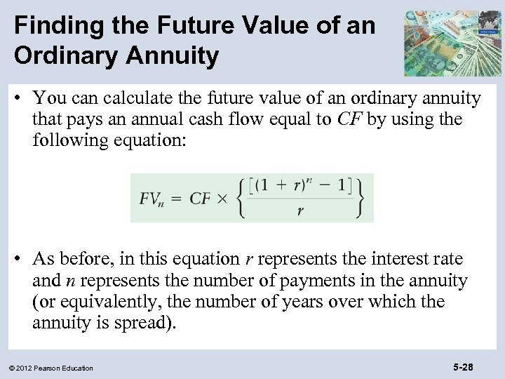 Chapter 5 Time Value Of Money Copyright