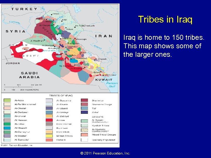 Tribes in Iraq is home to 150 tribes. This map shows some of the
