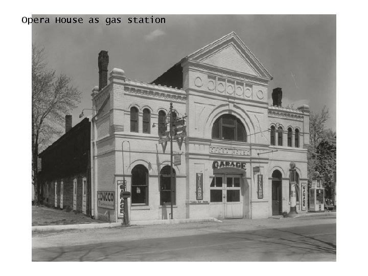 Opera House as gas station 