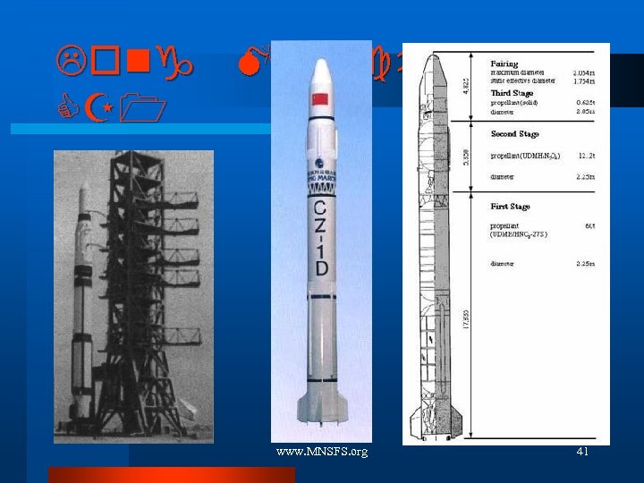 Long March 1 CZ 1 www. MNSFS. org 41 