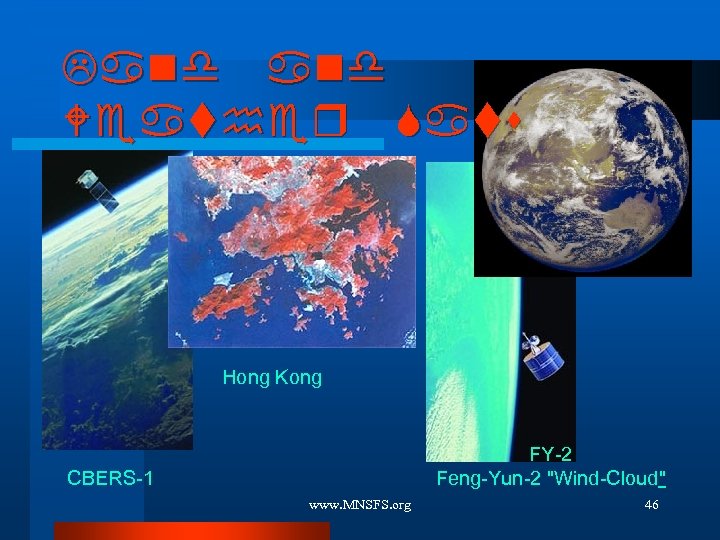 Land Weather Sats Hong Kong FY-2 Feng-Yun-2 