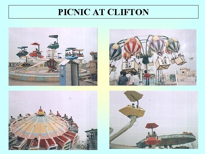 PICNIC AT CLIFTON 