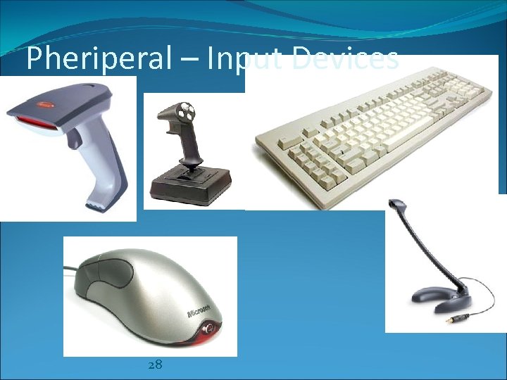 Pheriperal – Input Devices 28 