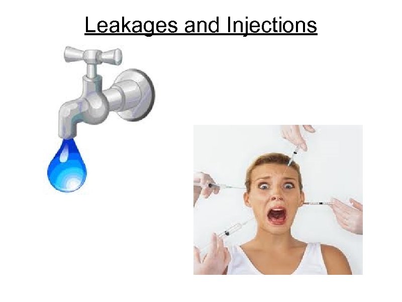 Leakages and Injections 