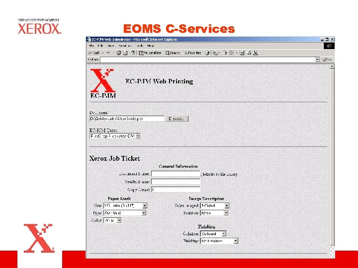 EOMS C-Services 