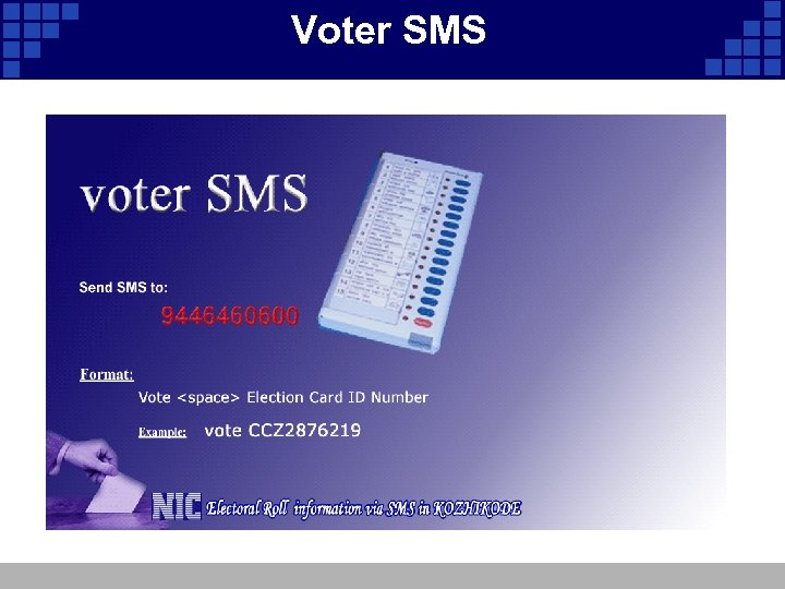Voter SMS 