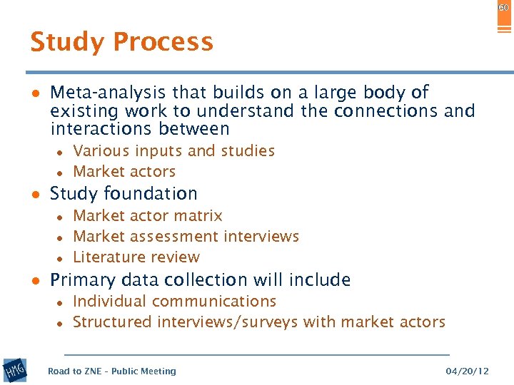 60 Study Process ● Meta-analysis that builds on a large body of existing work