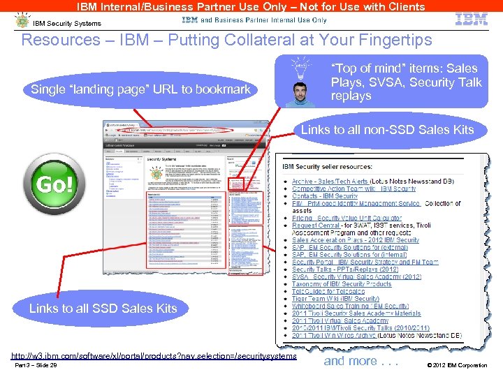 IBM Internal/Business Partner Use Only – Not for Use with Clients IBM Security Systems