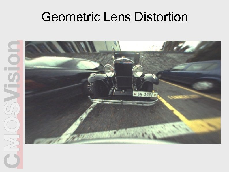 Geometric Lens Distortion 