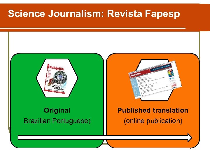 Science Journalism: Revista Fapesp Original Published translation Brazilian Portuguese) (online publication) 