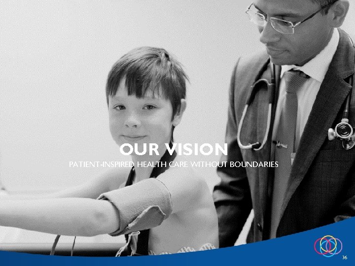 OUR VISION PATIENT-INSPIRED HEALTH CARE WITHOUT BOUNDARIES 36 