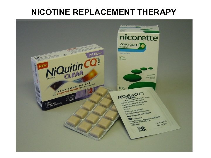 NICOTINE REPLACEMENT THERAPY 