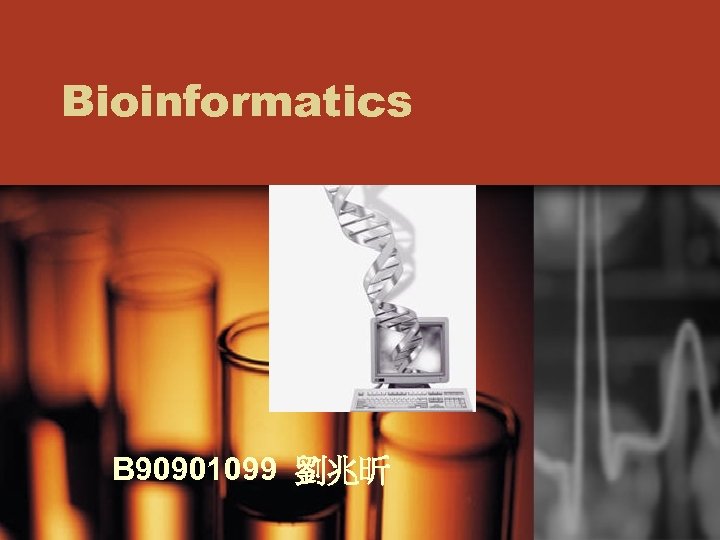 Bioinformatics B 90901099 劉兆昕 