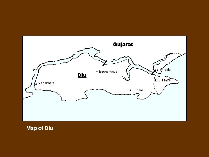 Map of Diu 