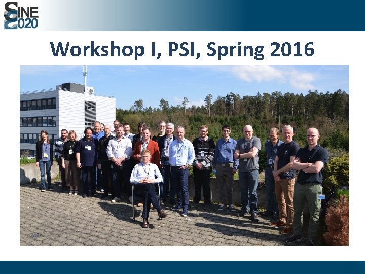 Workshop I, PSI, Spring 2016 
