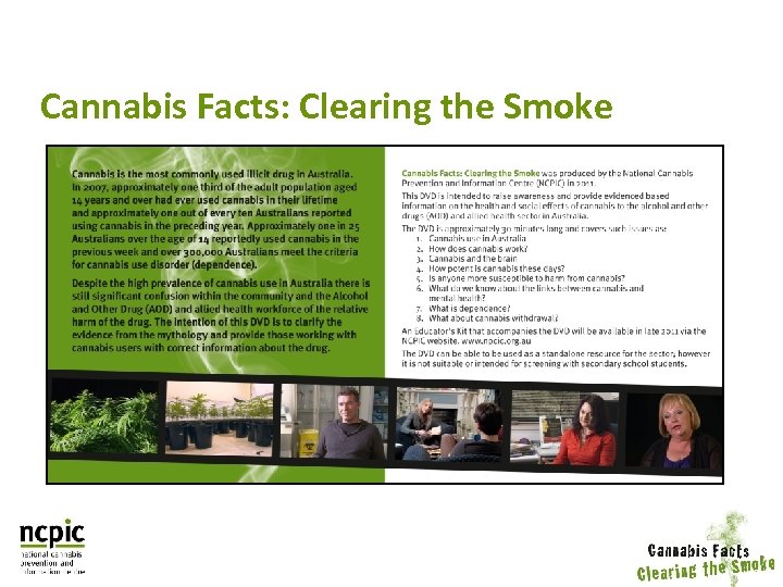 Cannabis Facts: Clearing the Smoke 