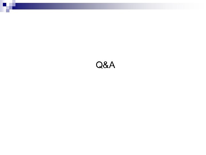Q&A 