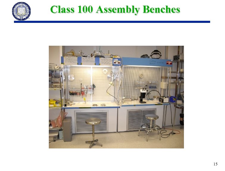 Class 100 Assembly Benches 15 