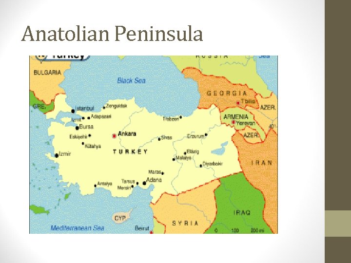 Anatolian Peninsula 