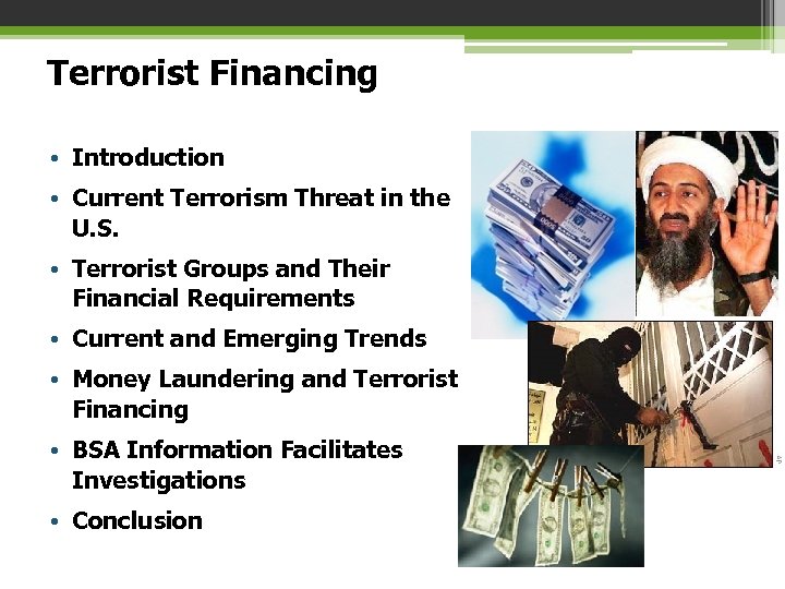 research on terrorist financing