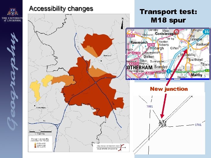 Transport test: M 18 spur New junction 
