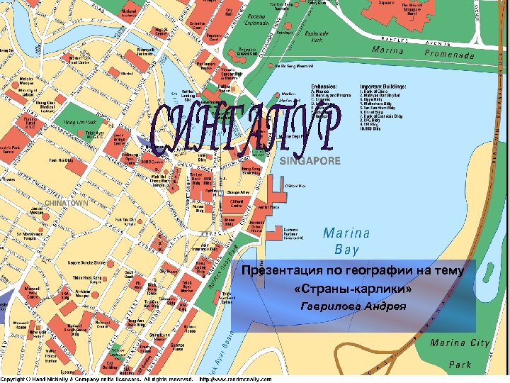 Презентация по географии на тему «Страны-карлики» Гаврилова Андрея 