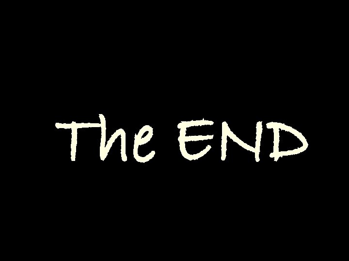 The END 