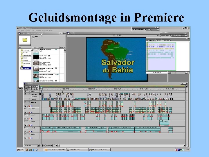 Geluidsmontage in Premiere 