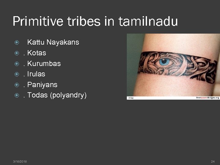 Primitive tribes in tamilnadu Kattu Nayakans . Kotas . Kurumbas . Irulas . Paniyans
