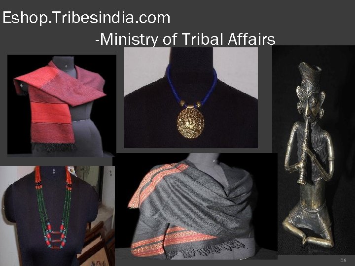 Eshop. Tribesindia. com -Ministry of Tribal Affairs 3/18/2018 68 