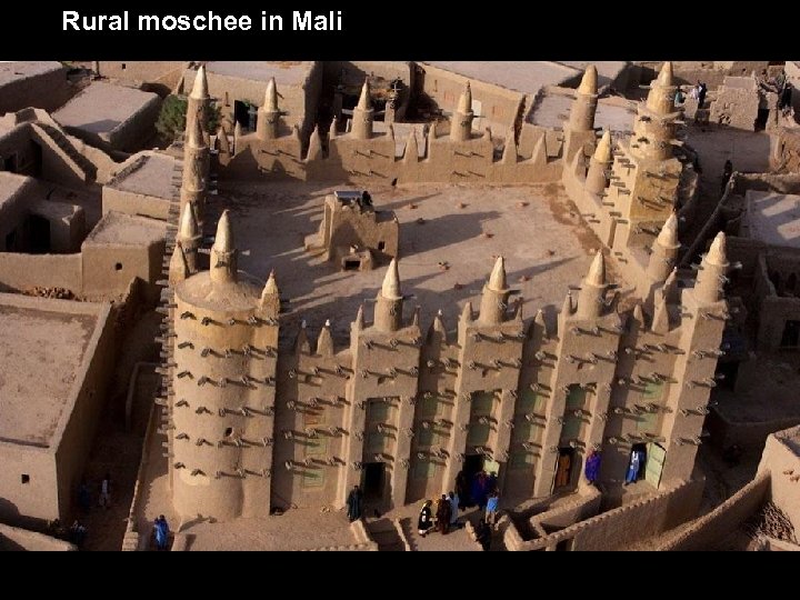 Rural moschee in Mali 