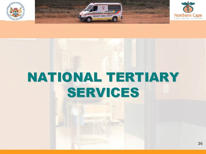 NATIONAL TERTIARY SERVICES 36 