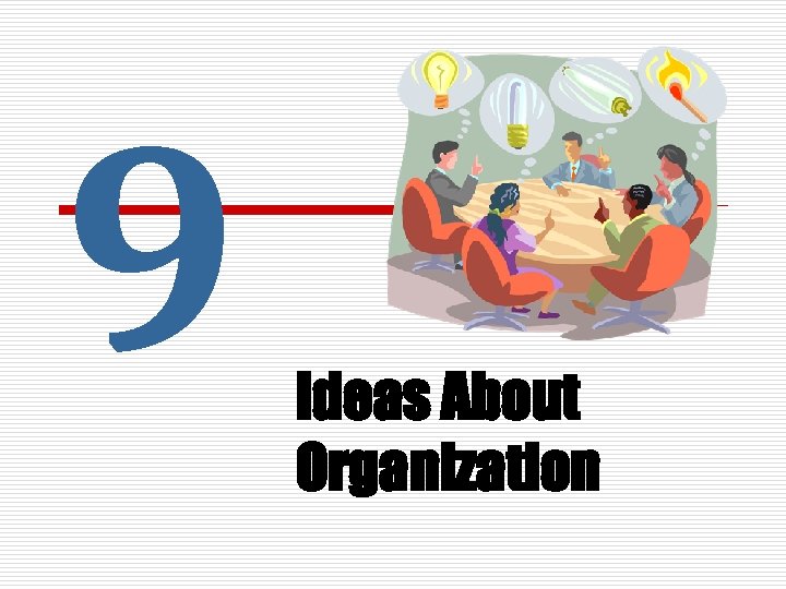 9 Ideas About Organization 