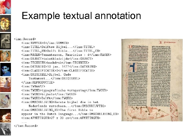 Example textual annotation 