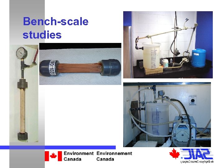 Bench-scale studies 