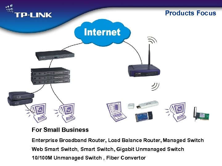 Products Focus For Small Business Enterprise Broadband Router, Load Balance Router, Managed Switch Web