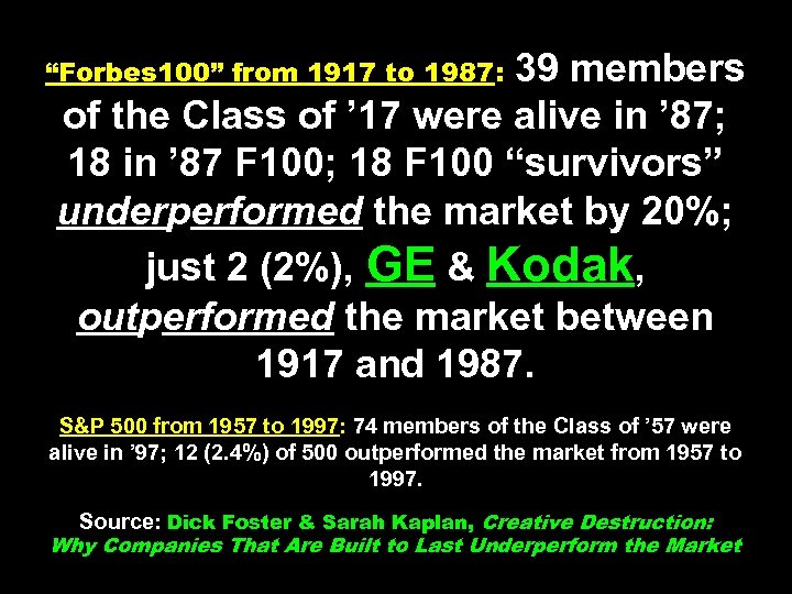 39 members of the Class of ’ 17 were alive in ’ 87; 18