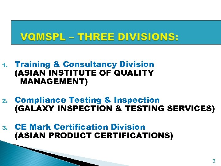 ASIAN INSTITUTE OF QUALITY MANAGEMENT AIQM India