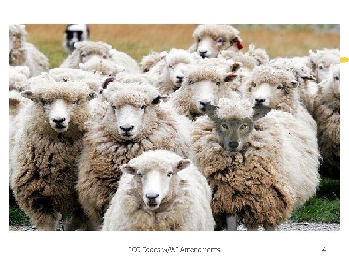 ICC Codes w/WI Amendments 4 