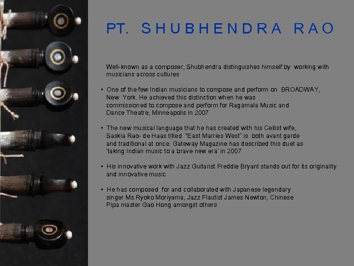 PT. S H U B H E N D R A O Well-known as