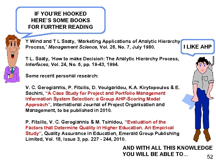 IF YOU’RE HOOKED HERE’S SOME BOOKS FOR FURTHER READING Y Wind and T L