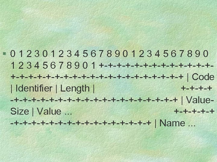 § 012345678901234567890 1 2 3 4 5 6 7 8 9 0 1 +-+-+-+-+-+-+-+-+-+-+-+-+-+-+-+-+