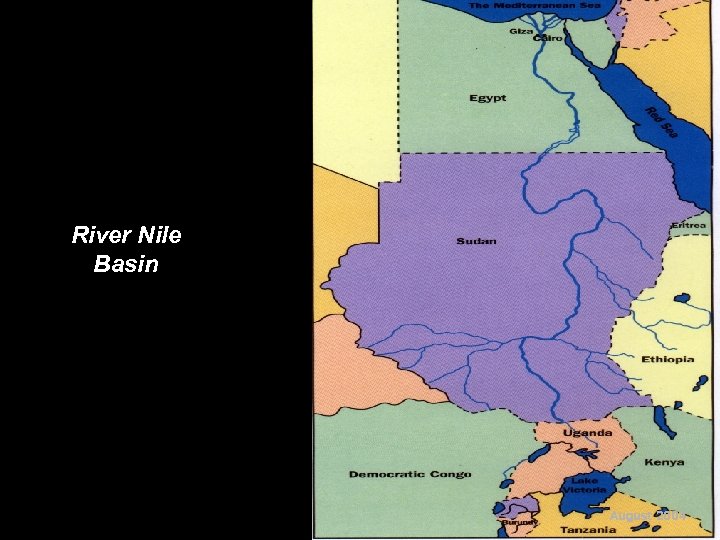 River Nile Basin August 2004 