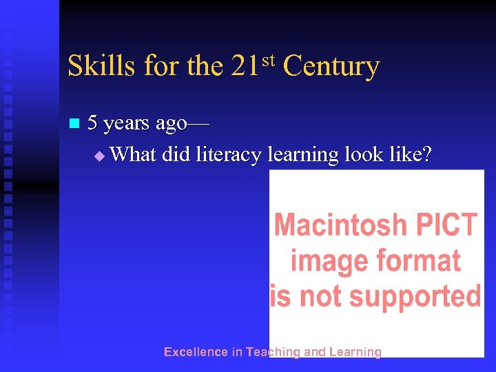 st Century Skills for the 21 n 5 years ago— u What did literacy