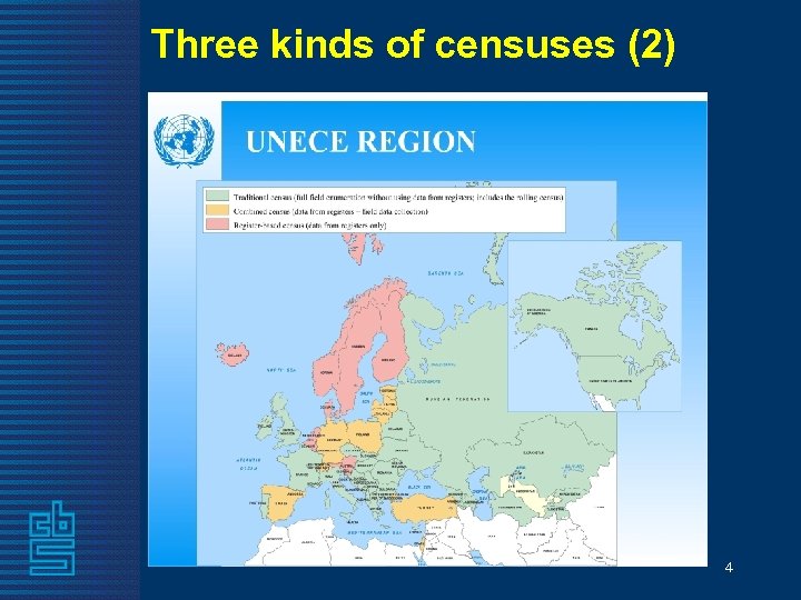 Three kinds of censuses (2) 4 