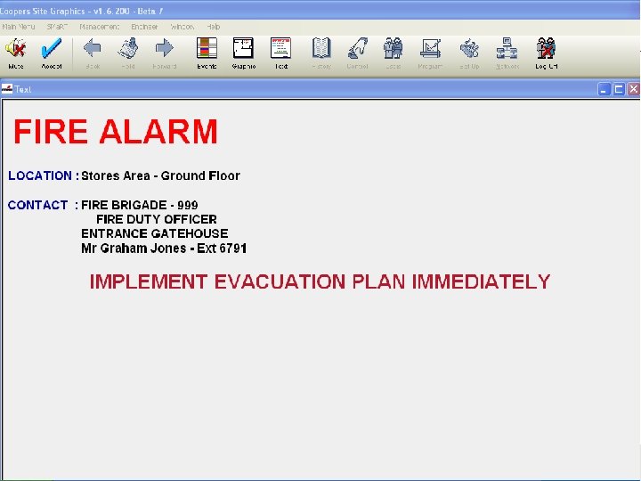 Operation Example • Typical System 