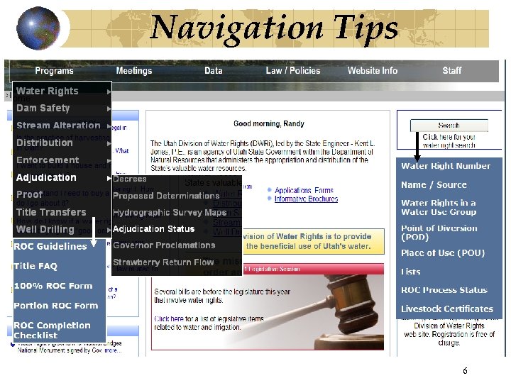 Navigation Tips 6 