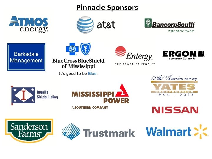 Pinnacle Sponsors 