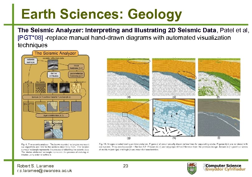 Earth Sciences: Geology The Seismic Analyzer: Interpreting and Illustrating 2 D Seismic Data, Patel